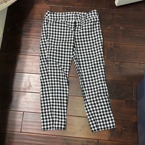 Gingham print pants!
